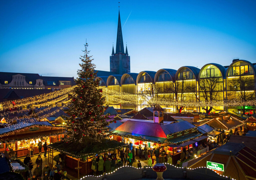 Weihnachtsstadt des Nordens: Lübeck hat einen der schönsten Weihnachtsmärkte Europas