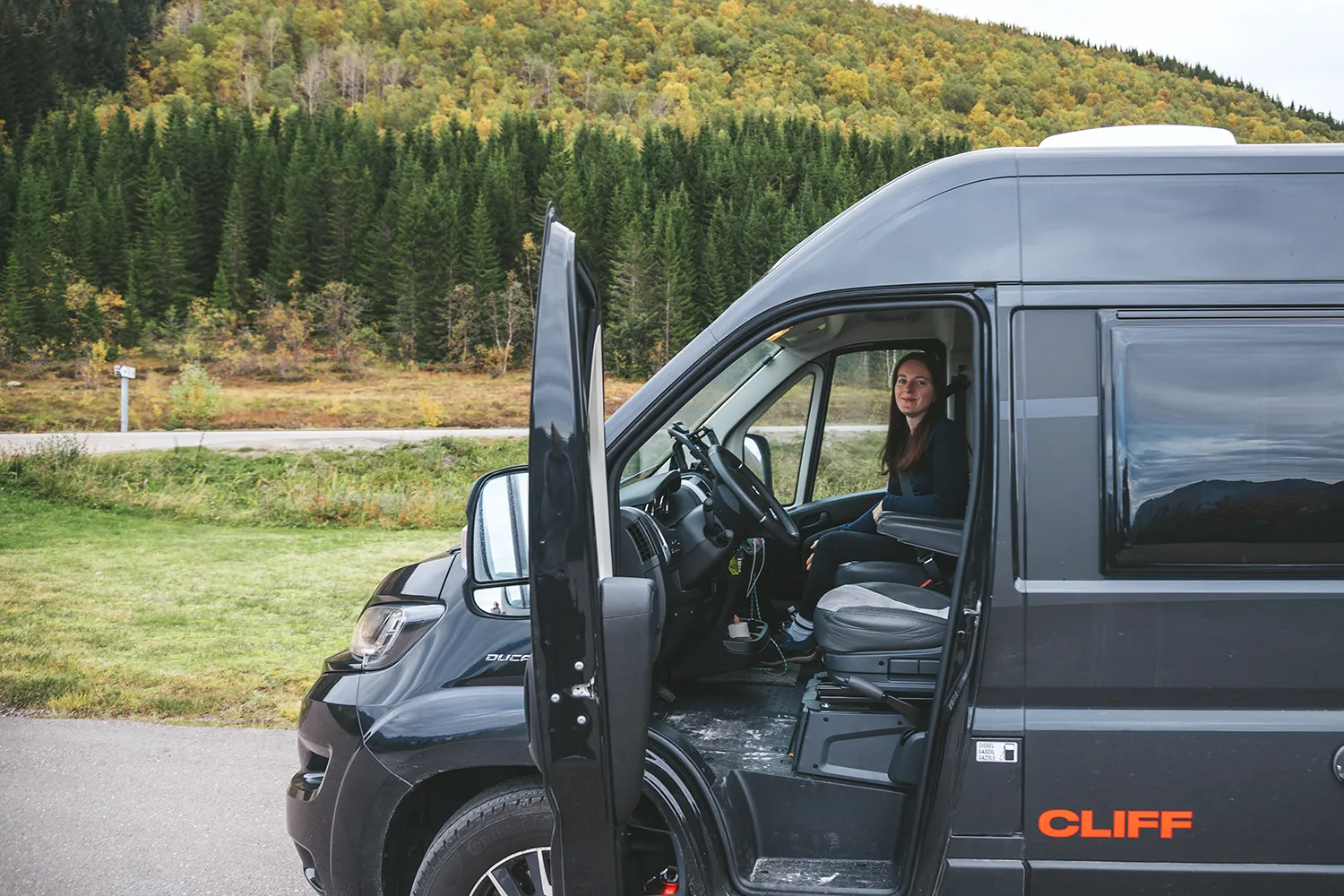 So sieht (m)ein glückliches Roadtrip-Gesicht aus - mit dem Camper auf den Vesterålen / Nordnorwegen