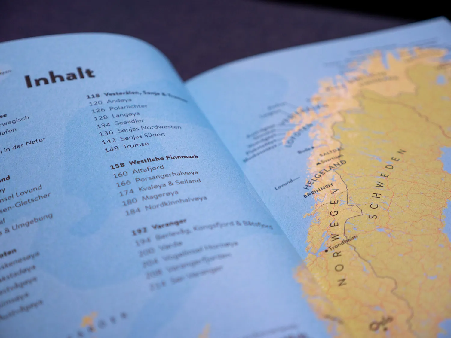 Inhaltsverzeichnis, Reiseführer Nordnorwegen - Reisedepeschen - Reisehandbuch Nordnorwegen - Marielle Janotta